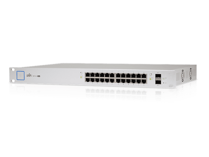 Ubiquiti UniFi US-24-250W Standard 24-Port PoE+ Managed Gigabit Switch