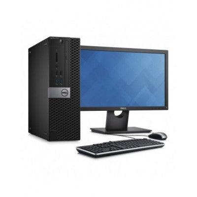 Dell OptiPlex 7040 (SFF) Desktop & Dell 22inch LED (FHD) Screen Monitor Combo Bundle | Intel i5-6500 (6th Gen) Quad-Core @ 3.20 GHz, 16GB DDR4 RAM, 512GB SSD, USB3.0 & HDMI, DisplayPort, DVD+RW, Wi-Fi, Keyboard & Mouse | Windows 10 Pro, 1 Year Warranty