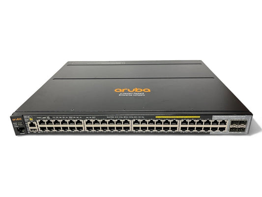 HPE Aruba J9729A 2920-48G 48-Port Gigabit PoE+ 370W Managed Switch with J9738A Power Supply *Used [Refurbished]