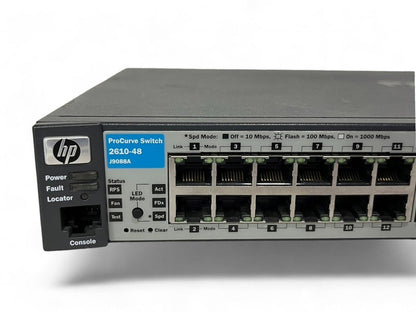 HP ProCurve 2610-48 Network Switch (J9088A) w/ 4 SFP Combo Uplinks *Used [refurbished]