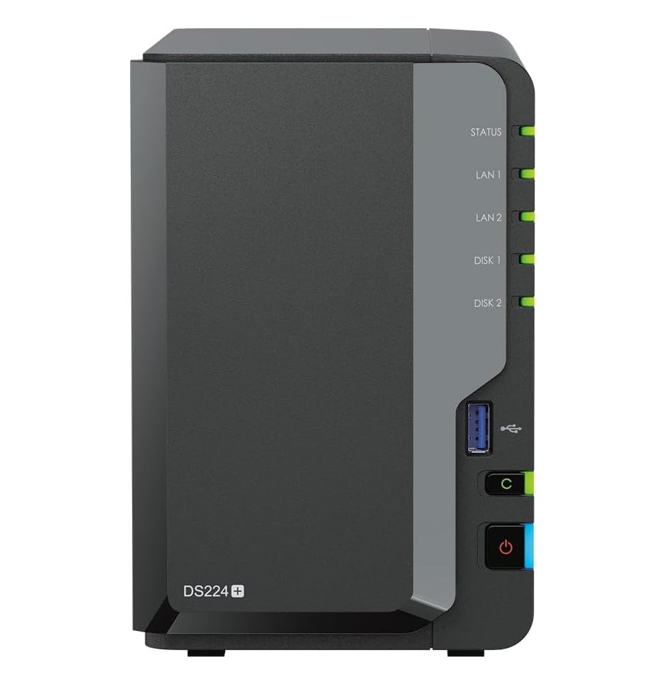Serveur NAS DS224+ Synology DiskStation 2Bay