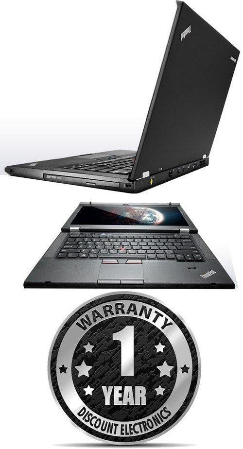 Lenovo ThinkPad T430s 14" Laptop / HD+ (1600x900) /  Intel Core i7  / 8GB Memory / 180GB SSD /  Webcam / USB 3.0 + DisplayPort  / IBM Certified Refurbished / Windows 10 Professional x64