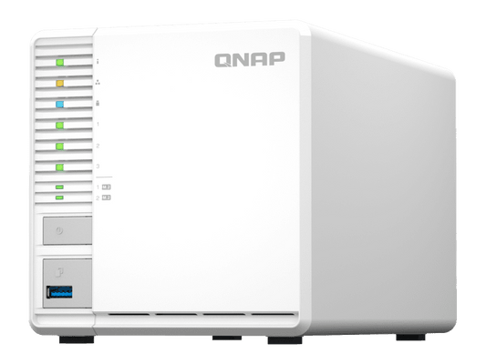QNAP 3-Bay Celeron N5105/N5095 4GB NAS Diskless