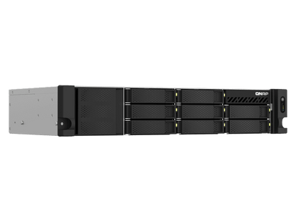 QNAP 8-Bay 2U short depth 12" rackmount Celeron N5105/N5095 NAS Diskless