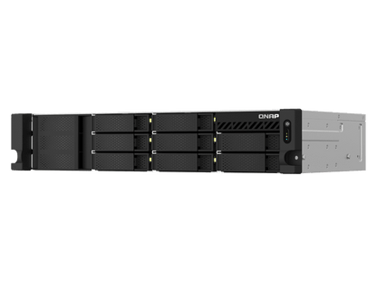 QNAP 2U 8-Bay short depth 12" rackmount Celeron N5095 NAS Diskless