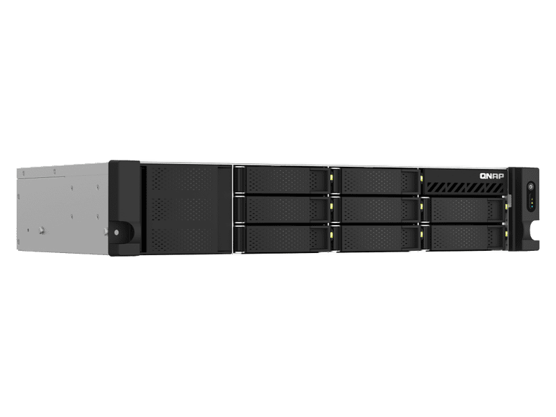 QNAP 2U 8-Bay short depth 12" rackmount Celeron N5095 NAS Diskless
