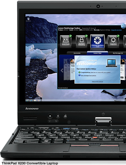ThinkPad x230t (Lenovo) | 12" Tablet/Laptop 2in1 | Intel Core i5-3320m @ 2.6GHz, 8GB RAM, 128GB SSD | Full Finger touchscreen and digitizer pen, Grade A (Certified Refurbished) - Windows 10 Pro - 1 Year Warranty