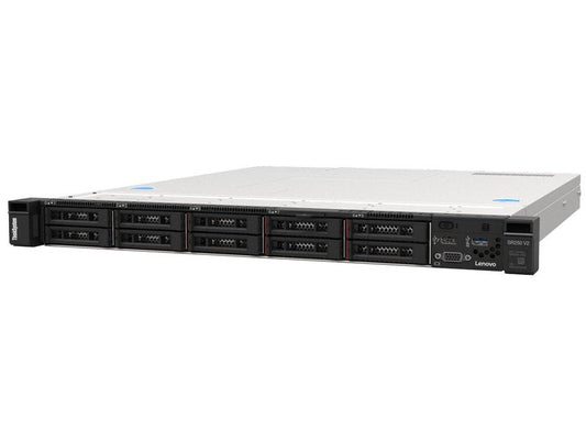 Lenovo ThinkSystem SR250 V2 Rack Server Xeon E-2324G 16GB 4C 8-bay 2.5" 450W 3YR