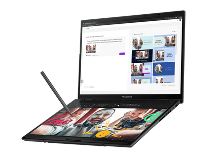 ASUS ZenBook Duo 14" 120Hz OLED Touch Laptop Ultra 9 32GB 1TB SSD W11H - [UX8406MA-PZ103W]