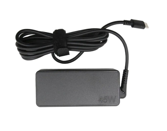 Photo illustrative d'un chargeur comparable ADLENOVO45W-TC ; vérifier le connecteur avant achat