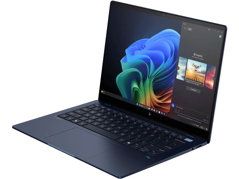 HP Elitebook Ultra G1 Q Copilot+ AI PC, Snapdragon X Elite(X1E-78-100) 16GB 512GB SSD W11P 3YOS 14" 2.2K Touch Laptop - [A92QZPT]