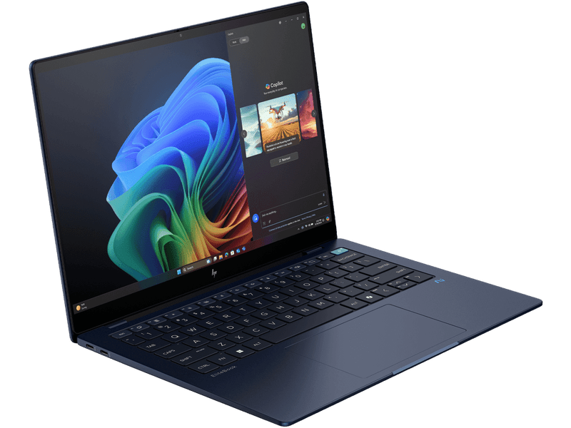 HP Elitebook Ultra G1 Q Copilot+ AI PC, Snapdragon X Elite(X1E-78-100) 16GB 512GB SSD W11P 3YOS 14" 2.2K Touch Laptop - [A92QZPT]
