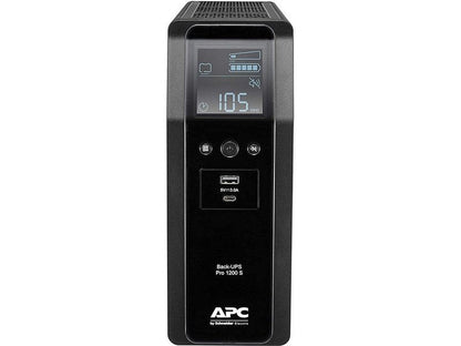 APC BR1600SI Back-UPS Pro 1600VA/960W Line Interactive Tower UPS