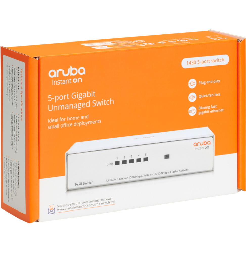 Switch Aruba Instant On 1430 5G (R8R44A)