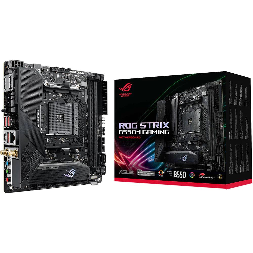 ASUS ROG STRIX B550-I GAMING B550 AMD AM4 Mini ITX AMD motherboard car ...