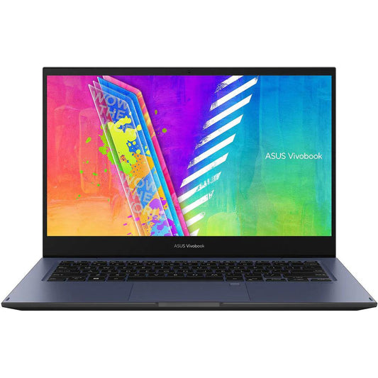 Asus Vivobook 14" Flip Touchscreen PC Portable with 1-yr of Microsoft 365,Intel Celeron N4500,64GB eMMC,4GB RAM,Windows 11 S mode - ADYASTORE casablanca maroc