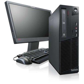 Lenovo ThinkCentre M93P (SFF) & Lenovo ThinkVision 22" (FHD) Monitor - COMBO - Intel Core i5-4570 Quad Core @ 3.6GHz (4th Gen) / 16GB RAM / 256GB SSD / Wi-Fi, Key & Mouse, USB 3.0, VGA, DisplayPort, 1Gb Eth, Win 10 Pro - 1 Year Warranty