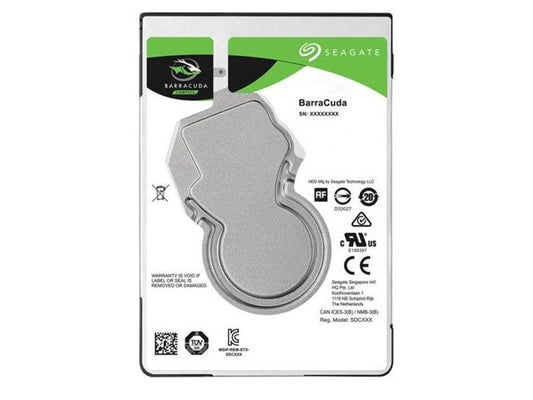 Seagate BarraCuda 1TB 2.5" 5400RPM SATA Laptop Hard Drive