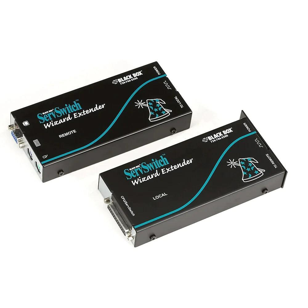 Black Box ACU5110A ServSwitch Wizard Extender Single-Access Serial Kit ...