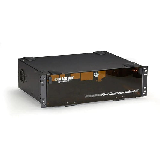 Black Box JPM406A-R6 Rackmount Fiber Enclosure Locking - 3U, 12-Slot - ADYASTORE casablanca maroc