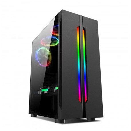 BOITIER GAMER UBIT SANS VENTILATION RGB-SANS ALIMENTATION - ADYASTORE casablanca maroc