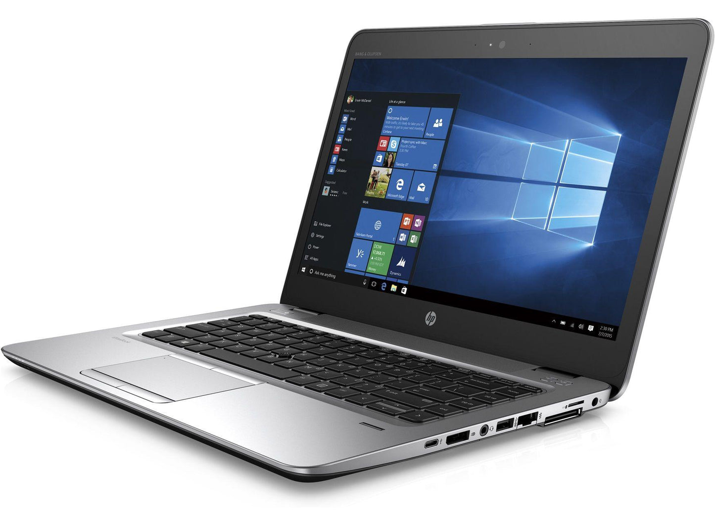 HP EliteBook 840 G3 Ultrabook  14.1" FHD (1080p) | Intel Core i5-6300U @ 3.00GHz (6th Gen), 8GB DDR4 RAM , 256GB SSD, Intel HD 520 Graphics, Bluetooth, DisplayPort, Windows 10 Pro | Grade A (Certified Refurbished) 1 Year Warranty