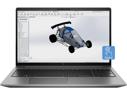 HP ZBook Power 15.6" G10 i7-13700H 16GB 512GB SSD RTXA1000-6GB, 15.6" FHD Touch Display W11P Mobile Workstation PC laptop - [9G9T9PT]