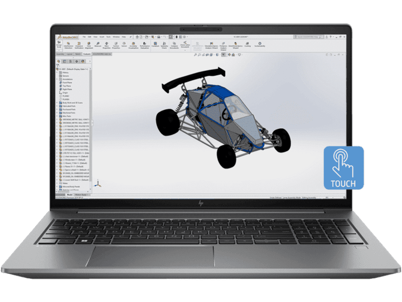 HP ZBook Power 15.6" G10 i7-13700H 32GB 1TB SSD RTX2000-Ada-8GB, 15.6" FHD Touch Display W11P Mobile Workstation PC laptop - [9G9U2PT]