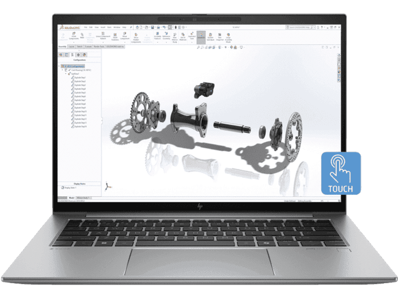 HP ZBook Firefly 14" G11 Core Ultra 7 32GB 512GB SSD, 14" WUXGA Touch Display Mobile Workstation PC, 4G LTE, W11P laptop - [A1KR1PT]
