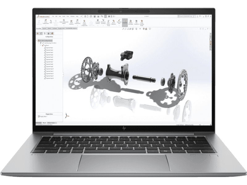 HP ZBook Firefly 14" G11 Core Ultra 7 32GB 1TB SSD RTX-A500-4GB, 14" WQXGA display with HP DreamColour Mobile Workstation PC, W11P laptop - [A1PH2PT]