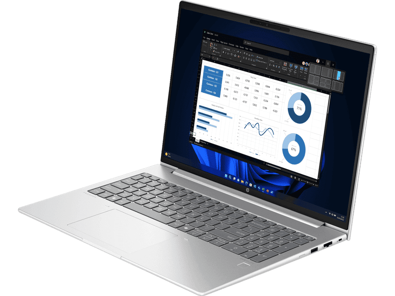 HP ProBook 460 16" G11 Core Ultra 7 16GB 512GB SSD, 16" WUXGA Display Business Laptop, W11P(AI) - [A45SXPT]