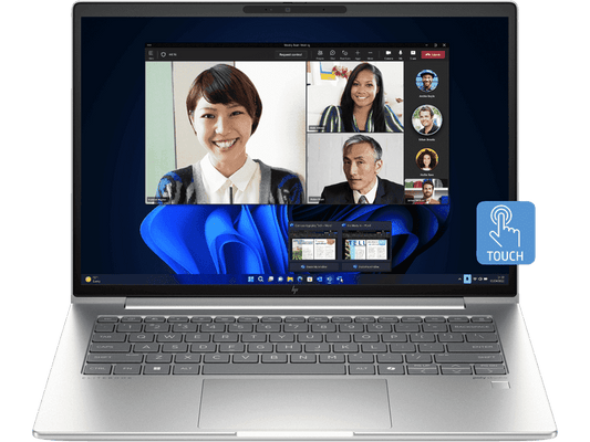 HP EliteBook 640 Core Ultra 5 16GB 512GB SSD, 14" FHD Touch Laptop W11P(AI) - [A4UN9PT]