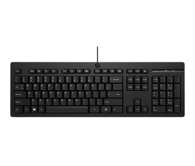 HP 125 G2 USB Wired Keyboard Français (AY2Y7AA)