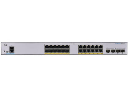 Cisco CBS250-24FP-4G-AU CBS250 24-Port Gigabit PoE+ 370W Smart Switch w/ 4x10G SFP