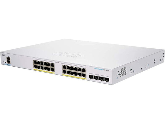 Cisco CBS250-24P-4X-AU CBS250 24-Port Smart PoE+ 195W Switch w/ 4x10G SFP+