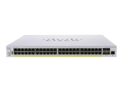 Cisco Business CBS350 48 Ports Manageable Ethernet Switch, PoE, 4x10G SFP+