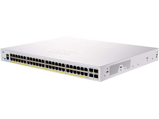 Cisco CBS350-48FP-4X-AU CBS350 48 Port PoE+ 740W Managed Gigabit Switch w/ 4x10G SFP+