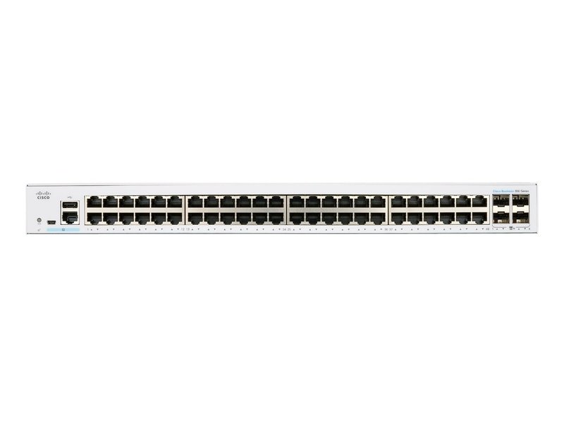 Cisco CBS350-48T-4X-AU CBS350 48-Port Gigabit Managed Switch w/ 4x10G SFP+