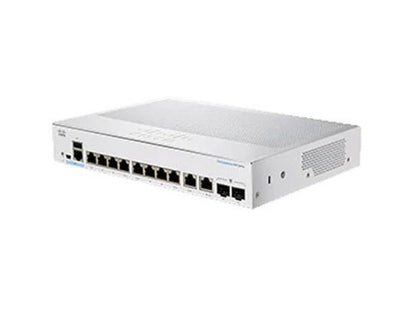 Cisco CBS350-8T-E-2G-AU CBS350 8-Port Managed Gigabit Switch, GE, EXT PS, 2X1G SFP