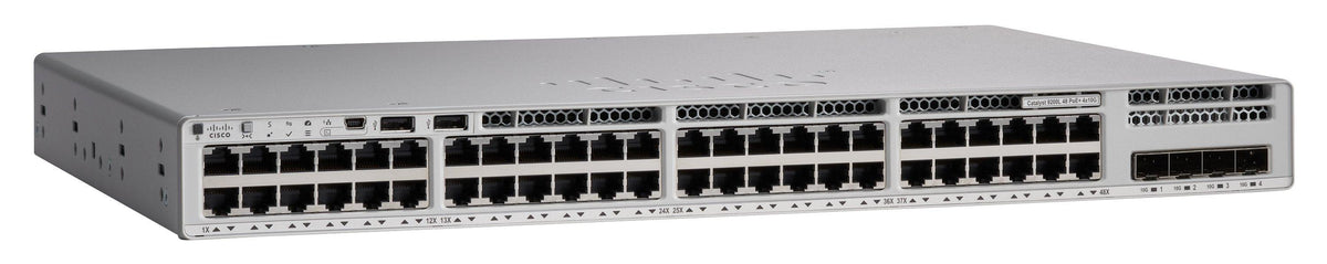 Cisco Catalyst 9200L - Network Essentials - switch - L3 - 48 x 10/100 ...