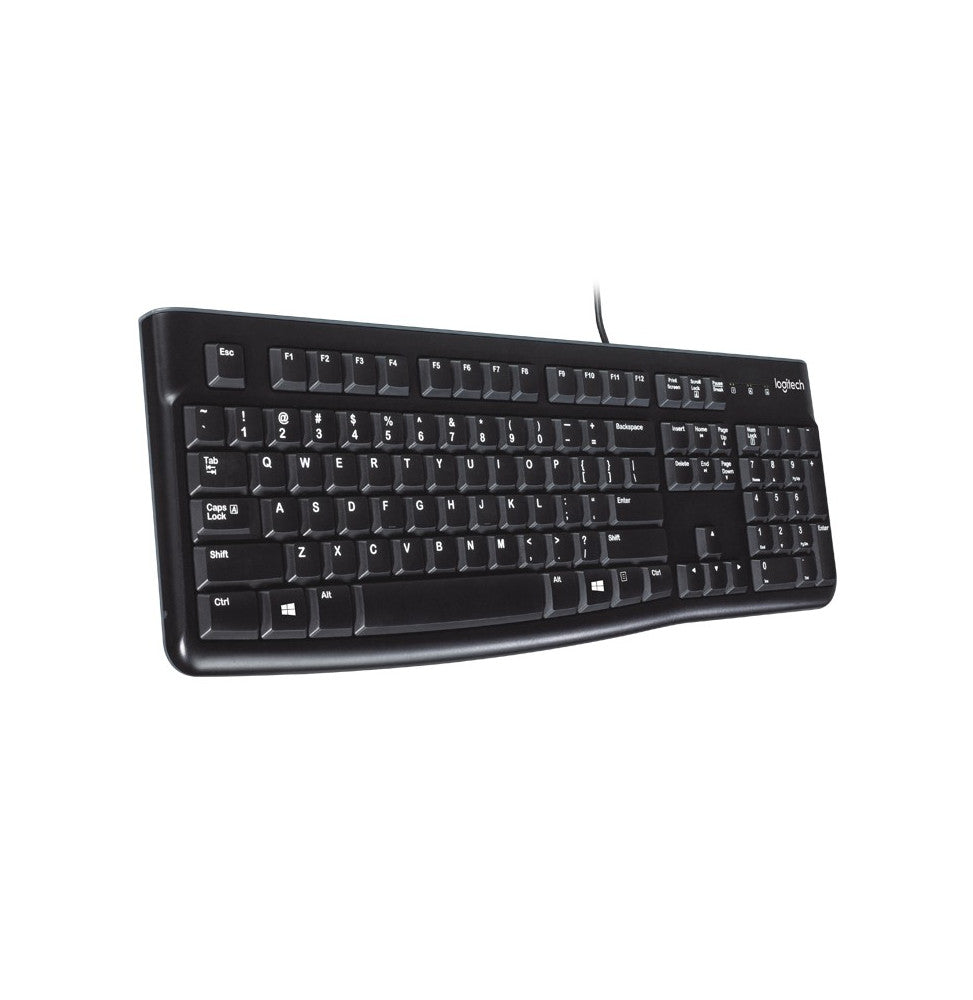Clavier USB Logitech K120 - AZERTY (920-002488)