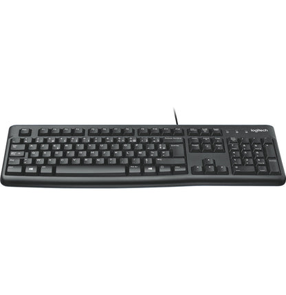 Clavier USB Logitech K120 - AZERTY (920-002488)