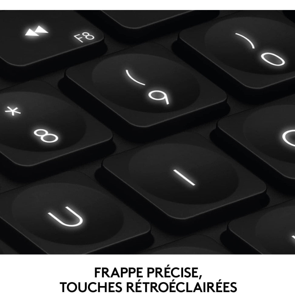 Clavier Bluetooth Multidispositif Logitech Craft - Français (AZERTY)