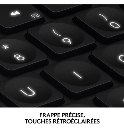 Clavier Bluetooth Multidispositif Logitech Craft - Français (AZERTY)