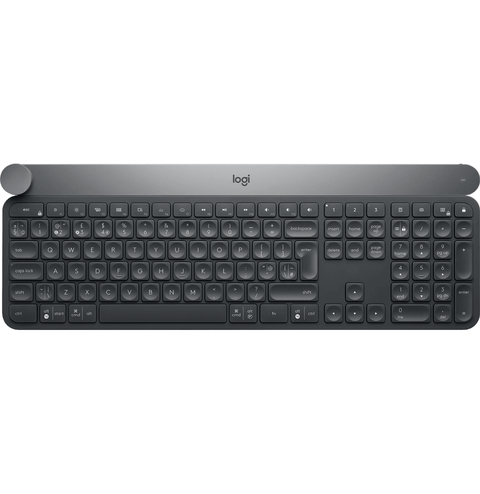 Clavier Bluetooth Multidispositif Logitech Craft - Français (AZERTY)