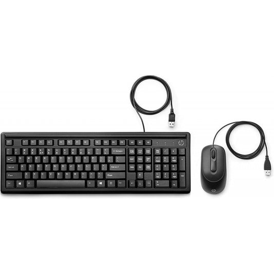 Clavier et souris Filaire HP 160 AZERTY ( 6HD76AA )