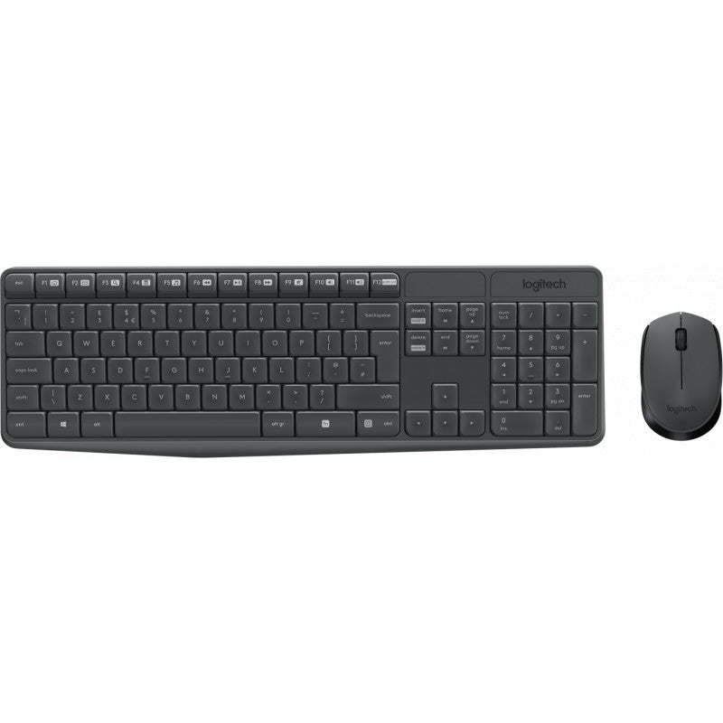 Clavier et souris sans fil Logitech MK235 AZERTY Français