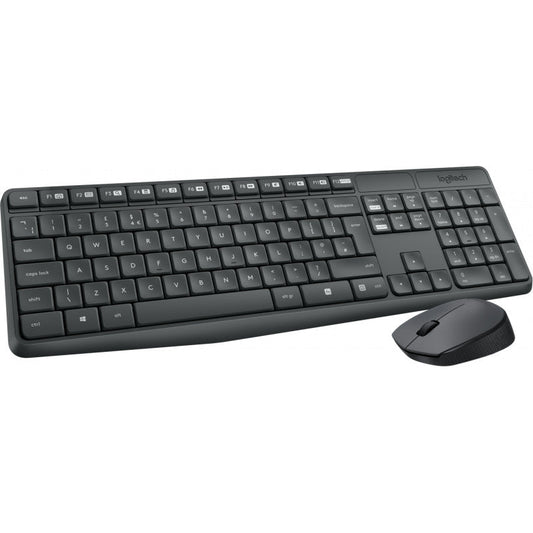 Clavier et souris sans fil Logitech MK235 AZERTY Français