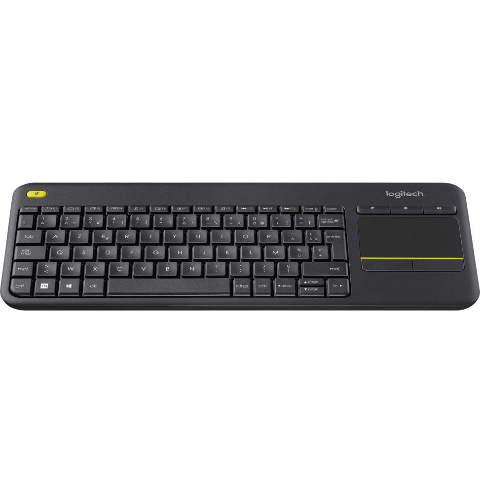 Clavier sans fil avec pavé tactile intégré Logitech K400 Plus