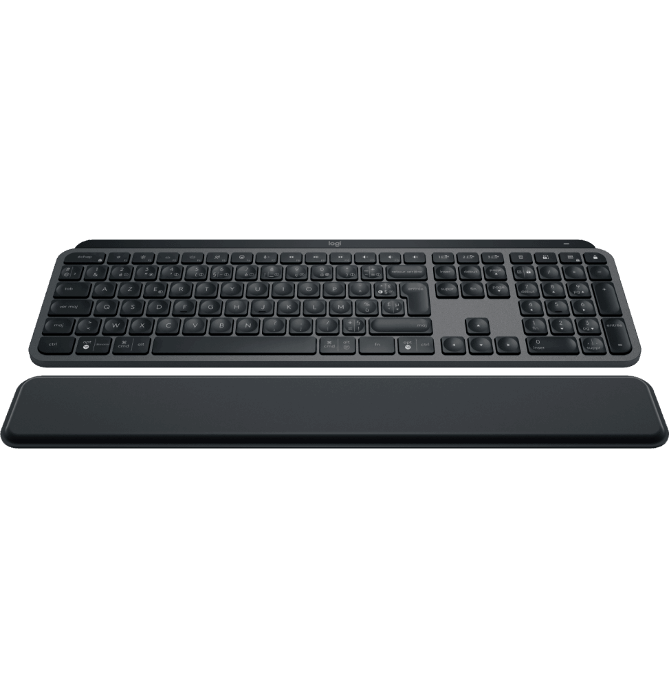 Clavier sans fil Logitech MX Keys Plus avec repose-poignets